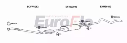 Система выпуска ОГ EuroFlo VWLT28D 7001C